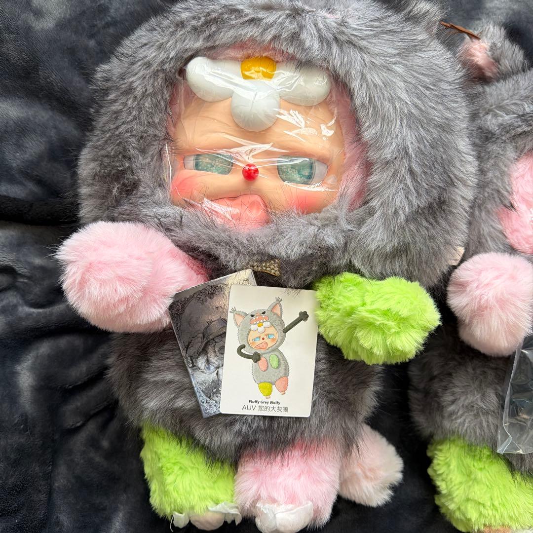 SD3 600% V3 シリーズ ぬいぐるみオオカミちゃん　オイル目 2セット