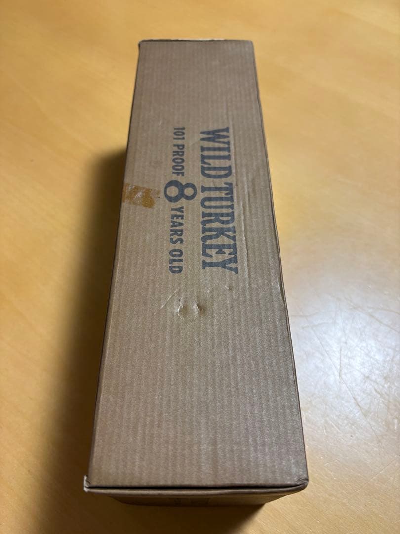 ワイルドターキー 8 年オールドボトル空・ギフトボックスセット