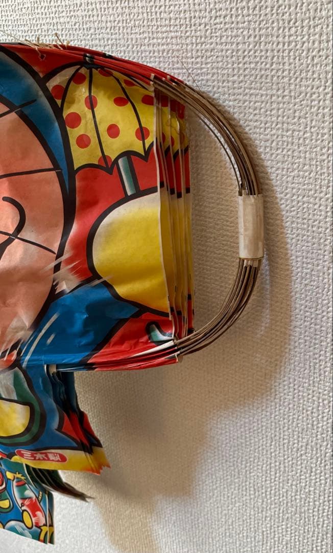 【2月限定価格】【長期保管品】昭和レトロ　竹ひご製　ドラえもん凧　10枚セット