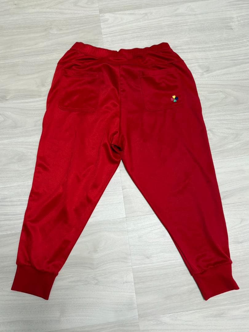 ももクロ ポシュレ adidas ジャージ 上下セット Lサイズ 百田夏菜子 赤