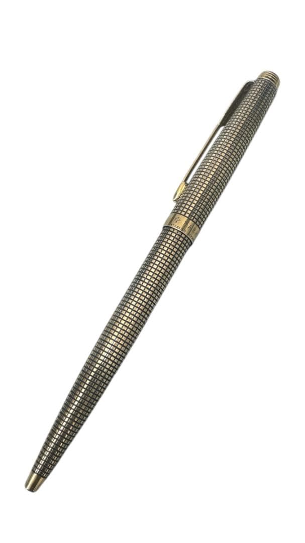 ★PARKER 75　STERLING SILVER　万年筆　ペン先14K