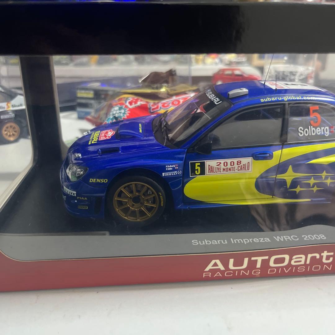 オートアート 1/18 スバル インプレッサ WRC ラリーモンテカルロ