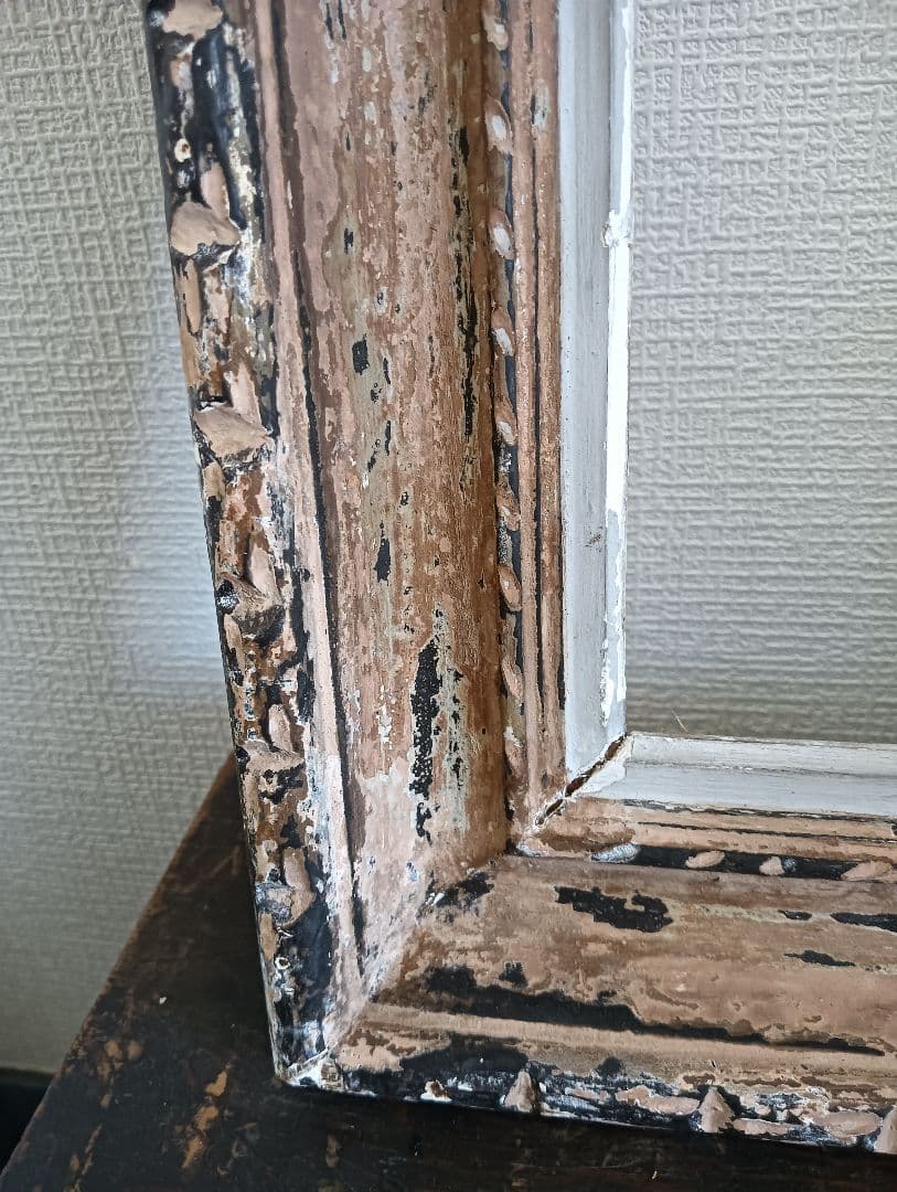 特大ビンテージ額縁　アンティーク額縁　油絵　水彩画