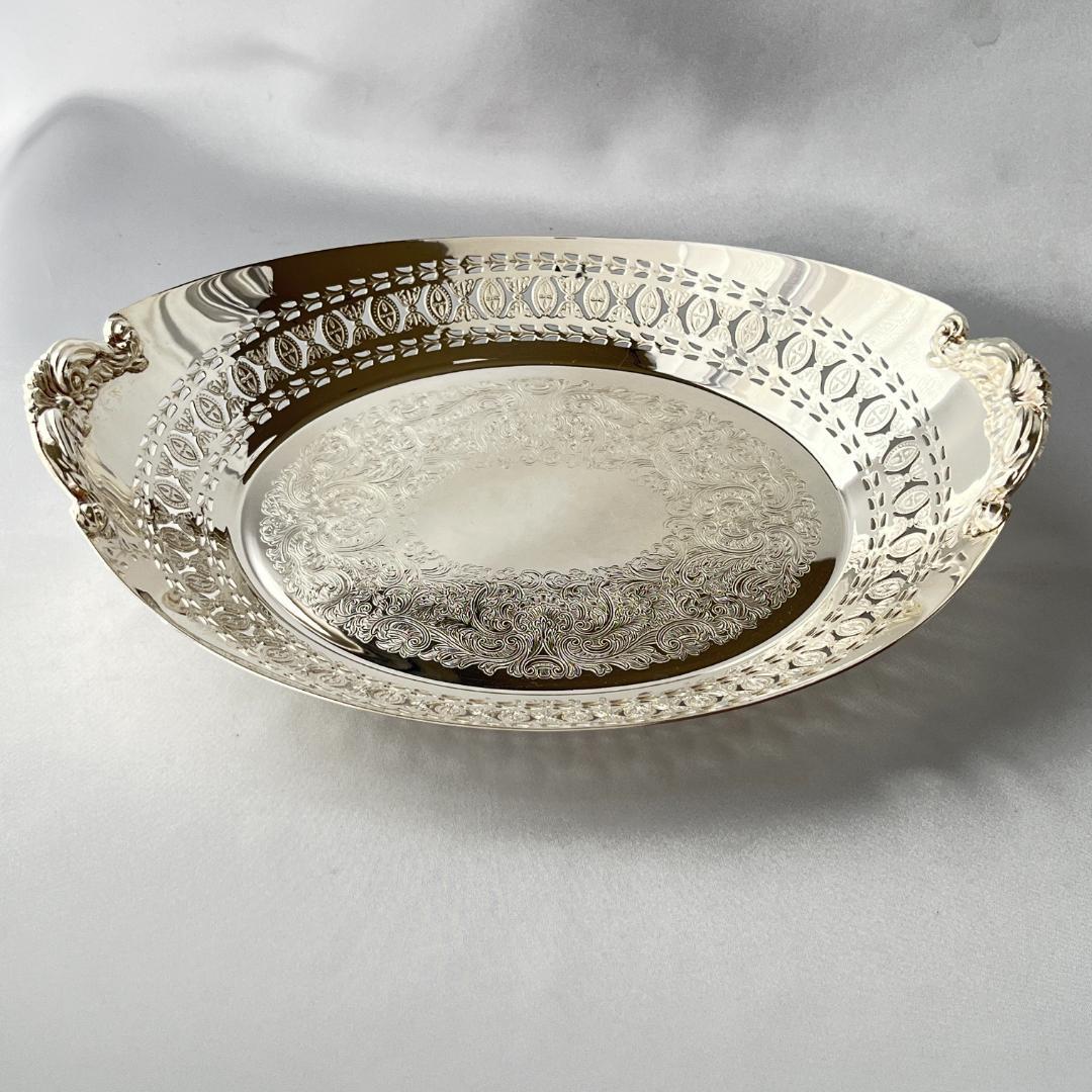 【Barker & Ellis】素晴らしいチェイシングのフルーツトレー