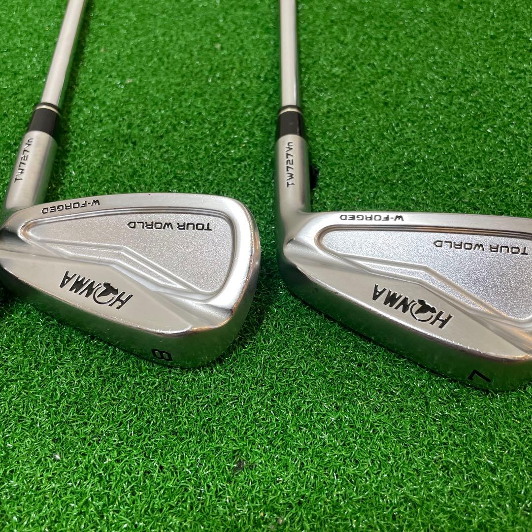 ホンマ ツアーワールド TW727Vn コンビネーションアイアンセット