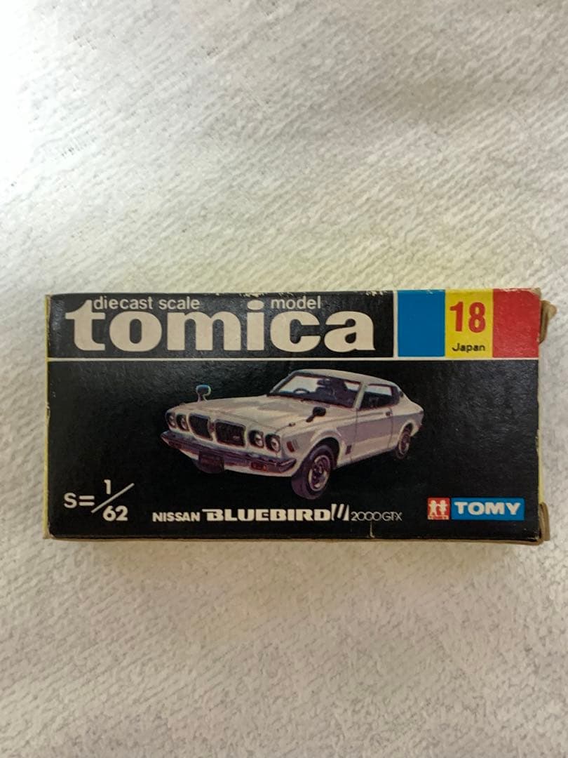 トミカ ブルーバードＵ2000GT-X【黒箱・日本製】