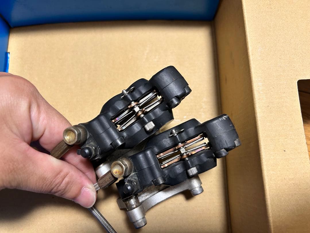 Shimano XT M755油圧ブレーキセット　初期モデル