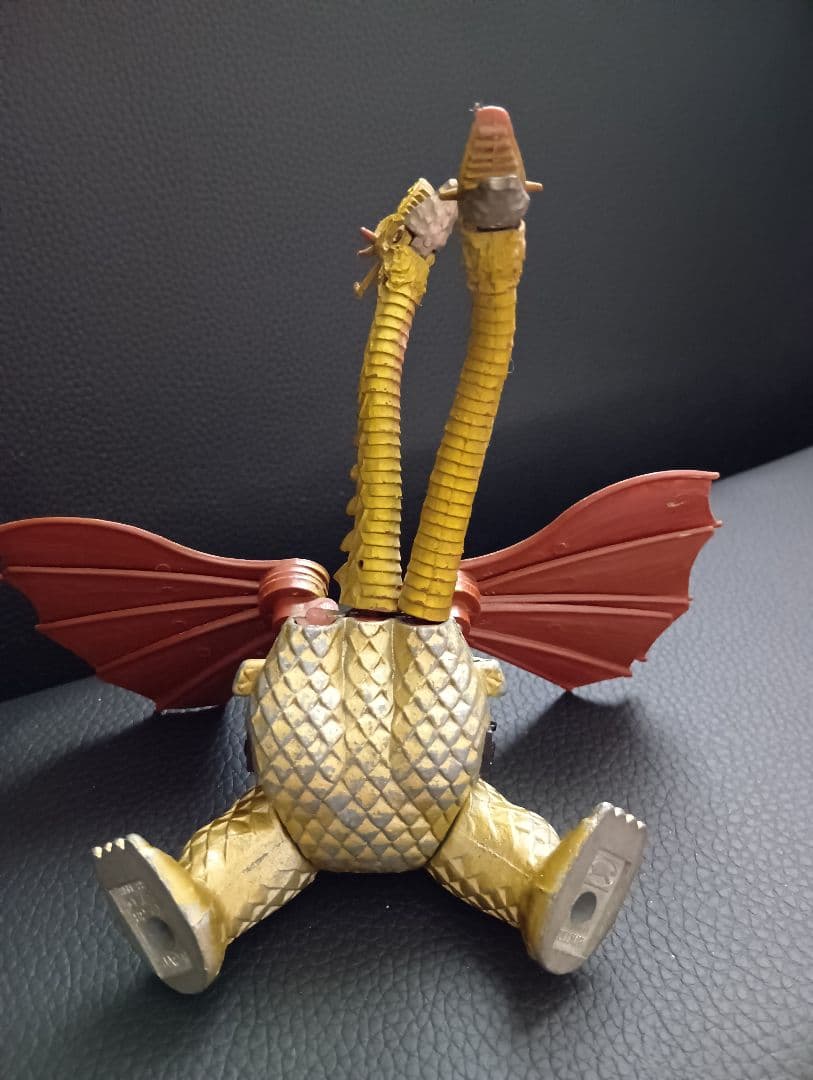 昭和レトロ希少　ブルマァク ジンクロン Z合金 キングギドラ　欠品有り