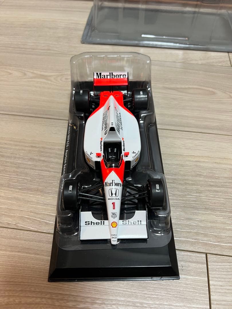 ビッグスケールF1コレクション　マクラーレンホンダMP4/6　アイルトンセナ