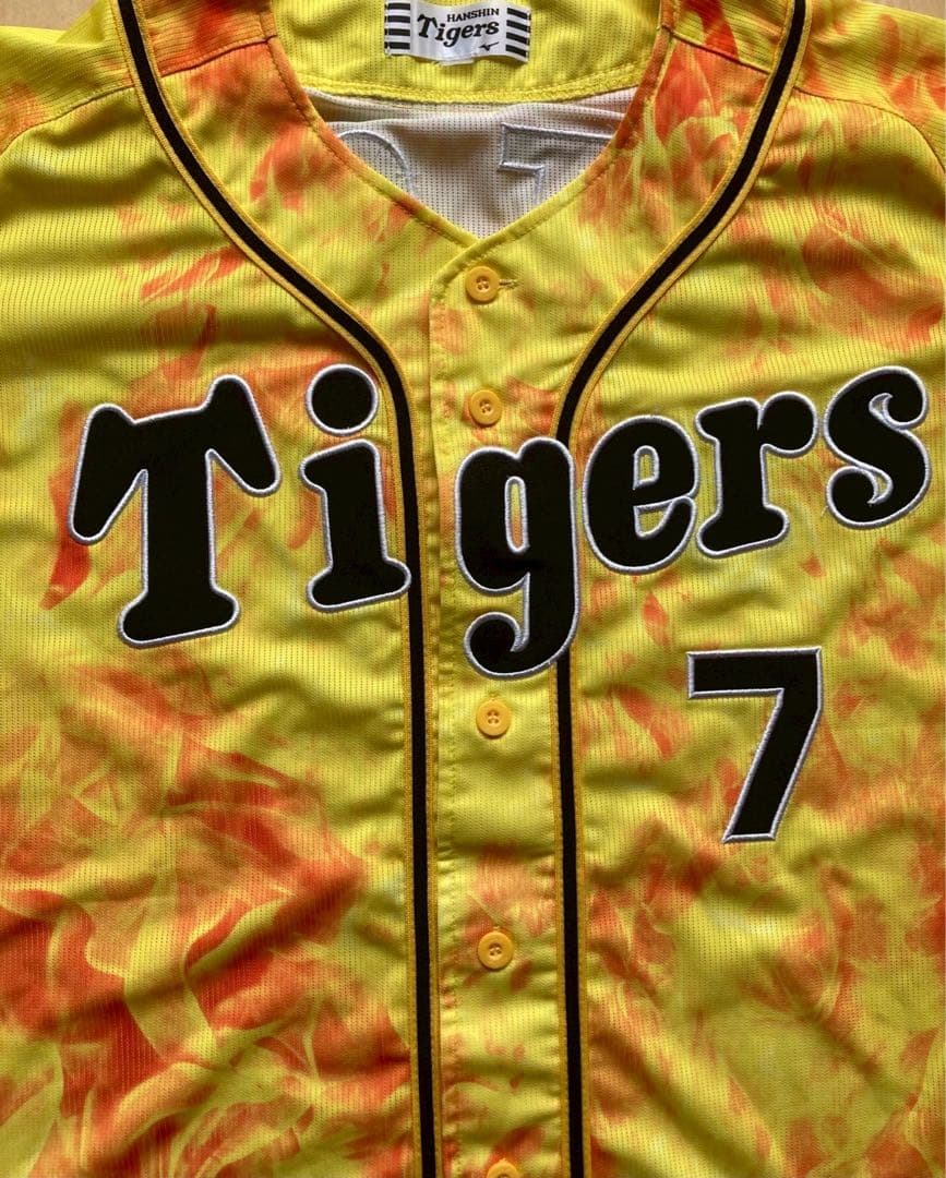 阪神タイガース　糸井選手　ユニフォーム　ウル虎の夏　2019　Oサイズ　#７