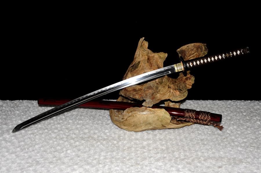 長曽打刀 日本刀 模造刀 居合刀 武士道 武蔵 鑑賞用 手鍛造打