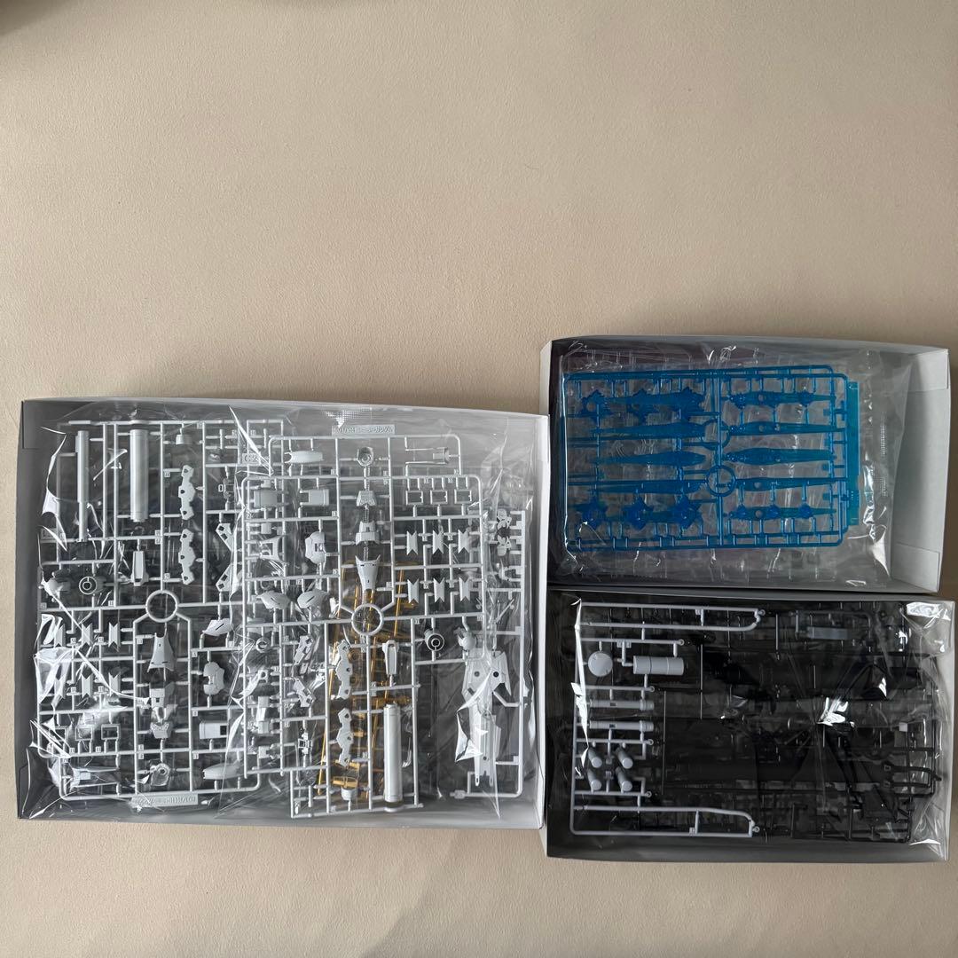 【未開封未組立】RG Hi-νガンダム[チタニウムフィニッシュ]3点セット