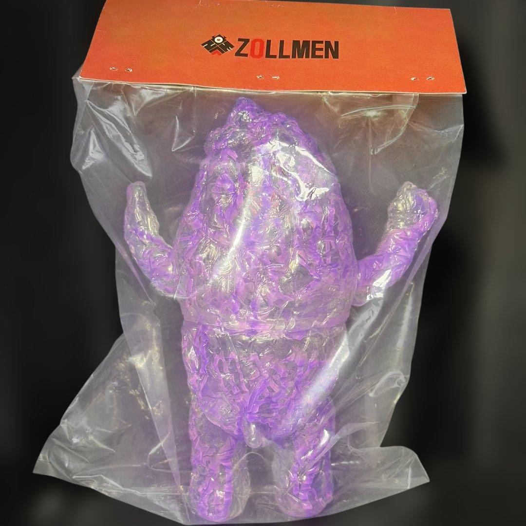 【未開封】ZOLLMEN ズドン ソフビ クリアパープル成型