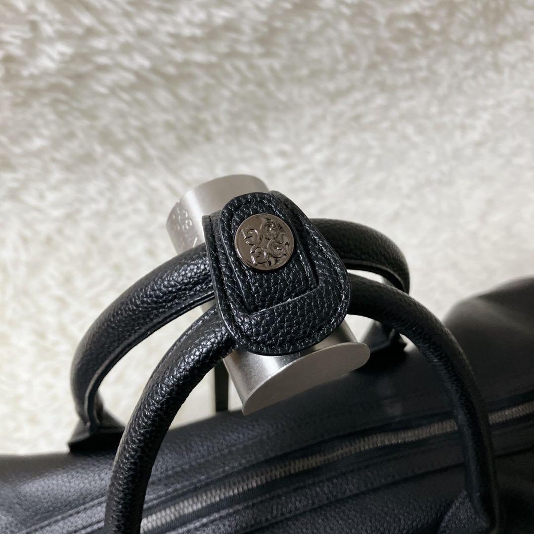 【定価82,500円】G/FORE☆ラウンドボストンバッグ ゴルフバッグ 黒