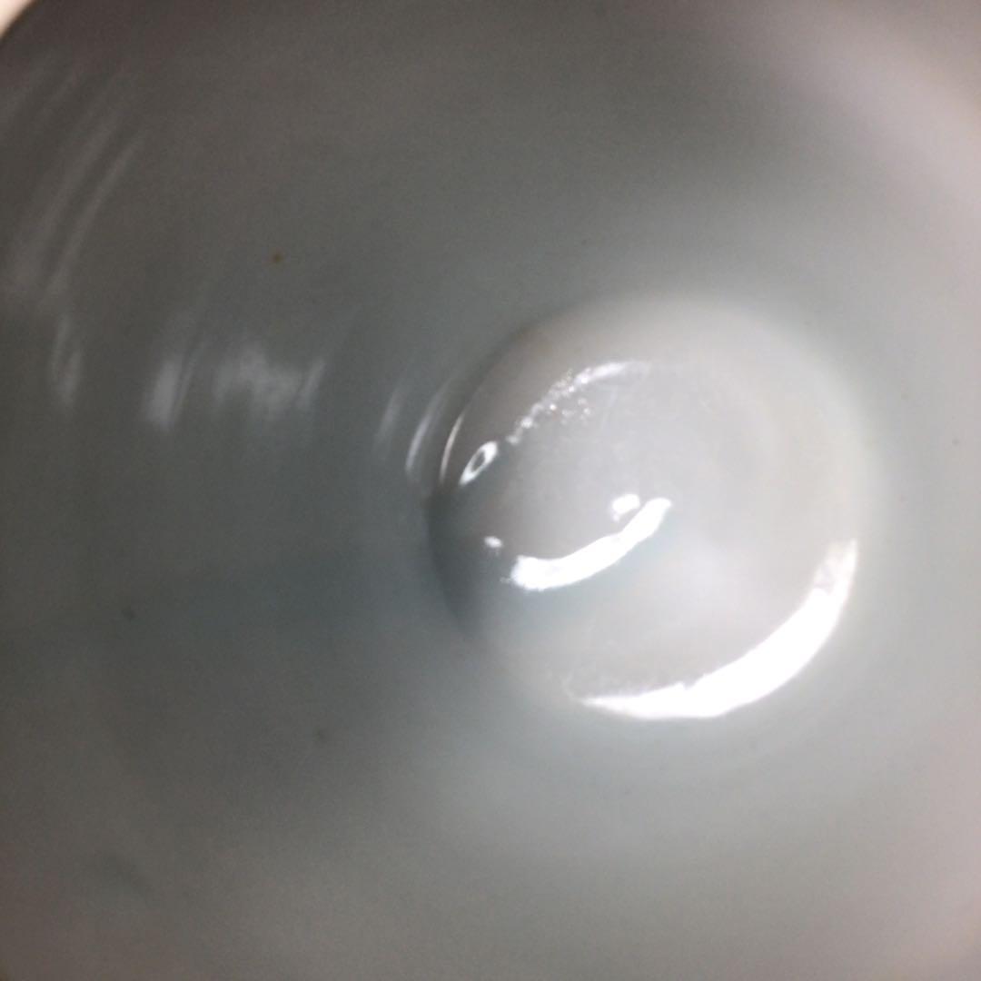 Ｒ５０６　水指　『平安　祥堂造』『染付山水風景文』『一重口水指』　木箱　茶道具