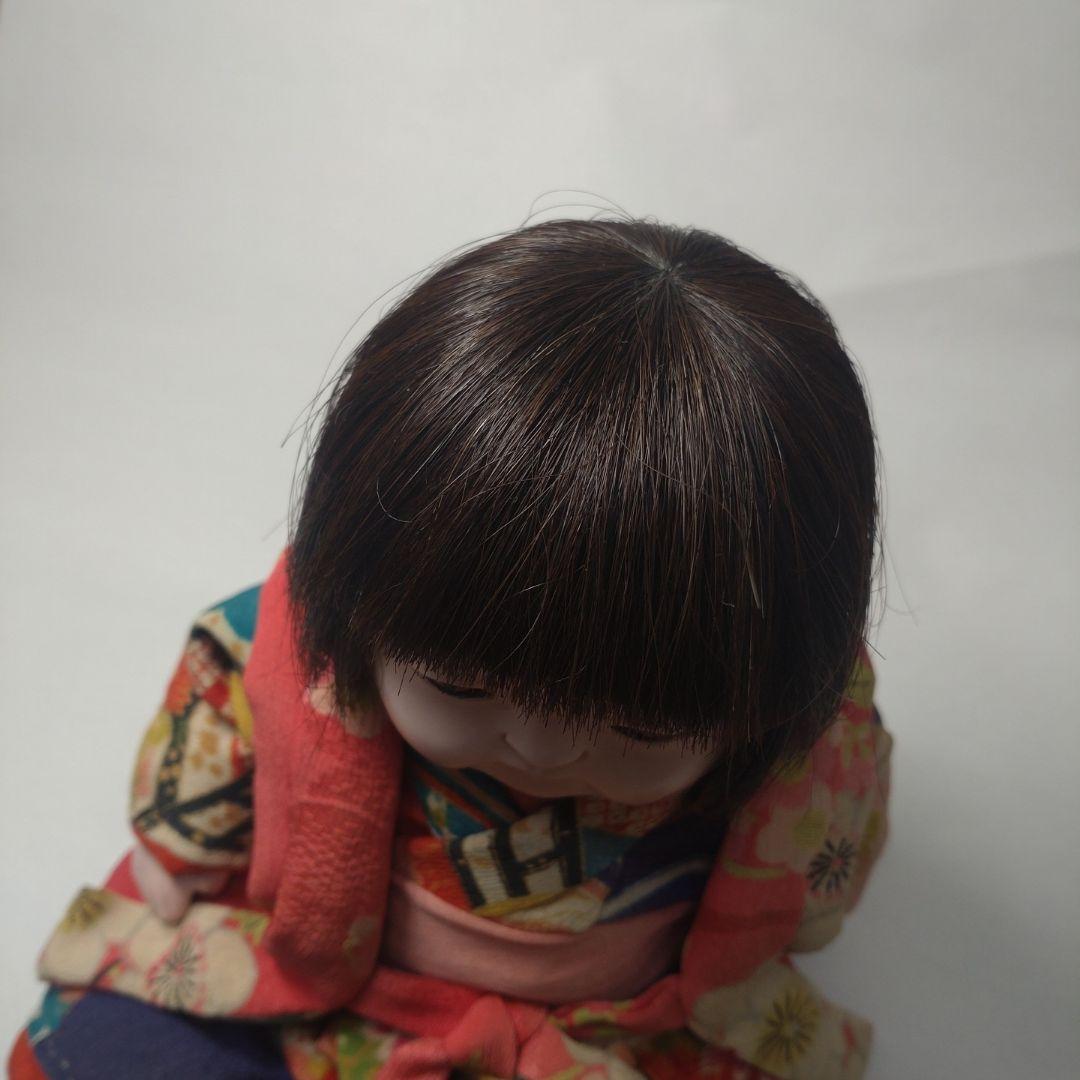 幼人形古布一対・松乾斎東光作