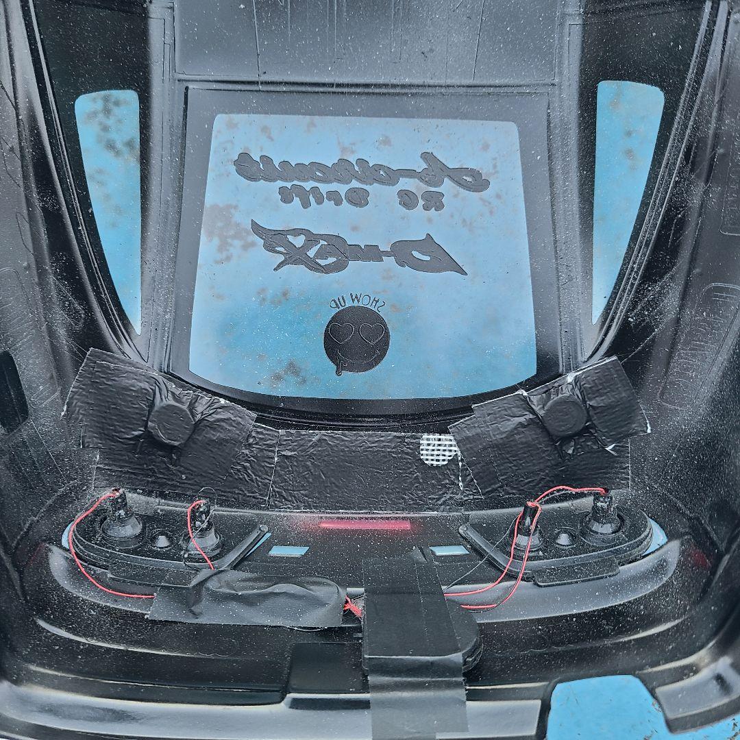 ラジコンボディ　D-MAX 180SX DRIFT SHIBATA シバタ