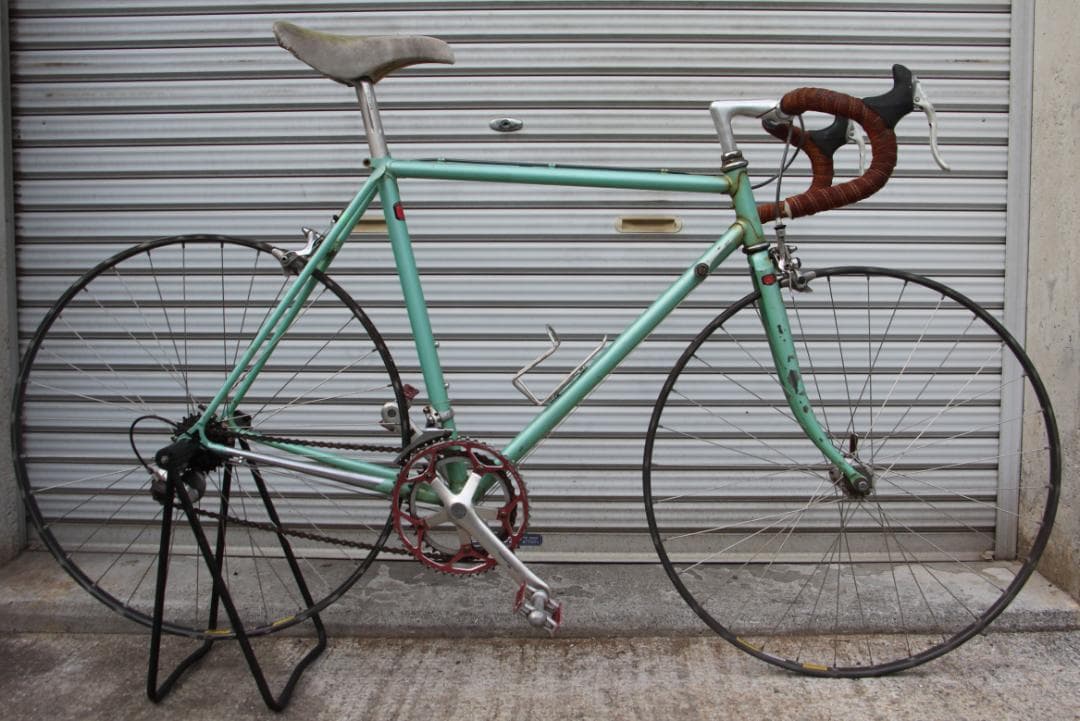 ♪クロモリ♪TANGE2♪ビルダー不明♪レストアベース♪引き取りは値下げ