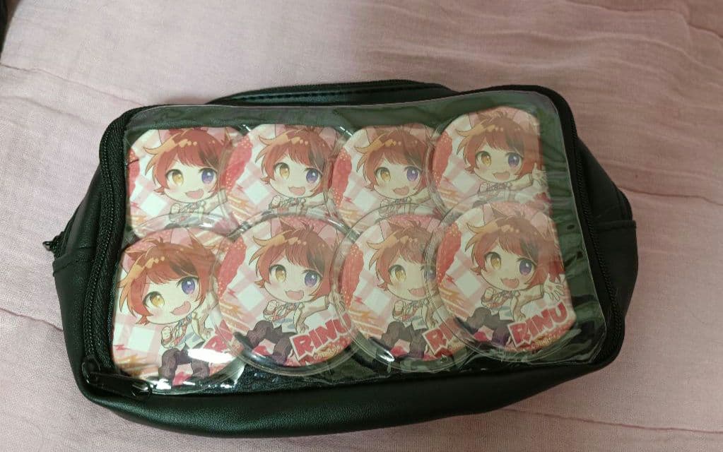 すとぷり　莉犬くん　アクキー痛バ　ポーチ　2022　spring デフォ