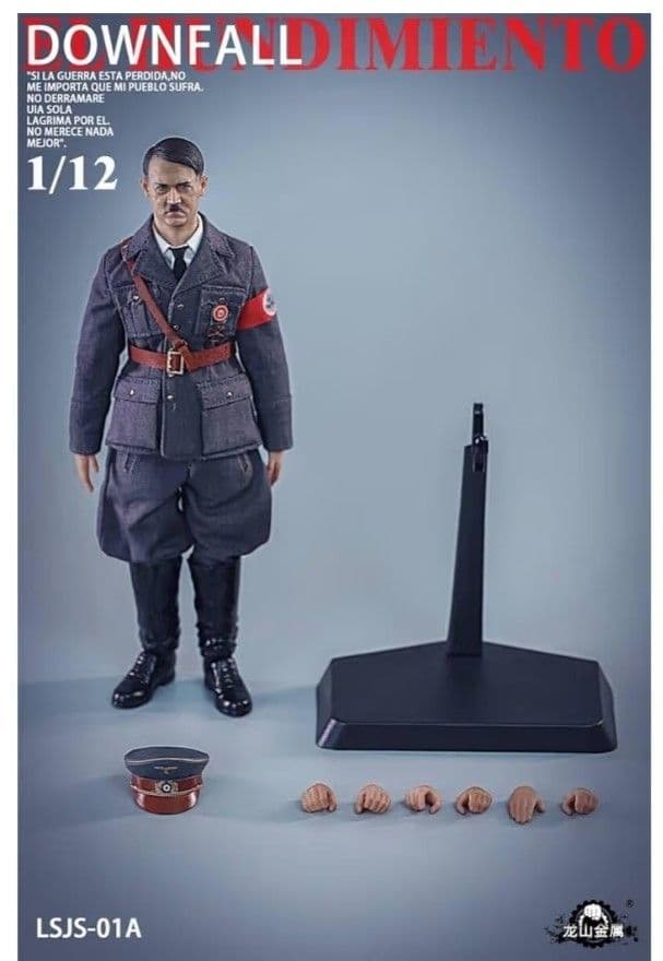 新品未使用　ヒトラー　アクションフィギュア　Downfll