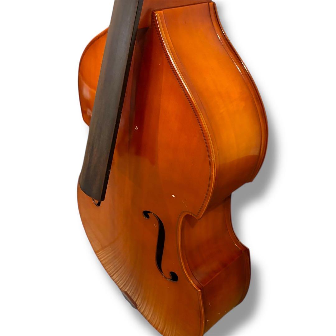 SUZUKI スズキ コントラバス ウッドベース No.86 4/4 1990