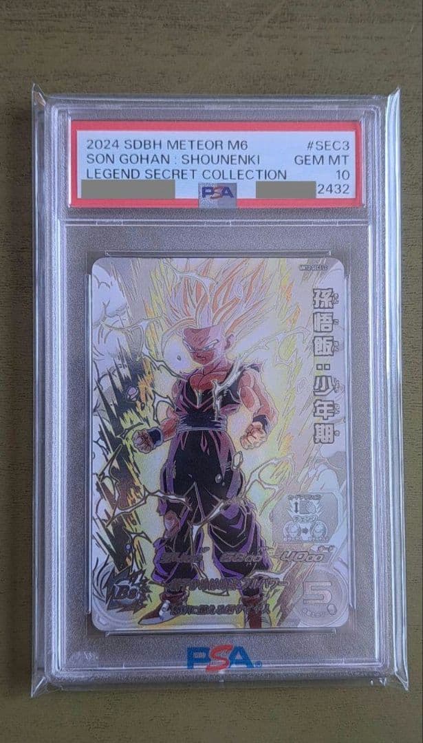 um12-sec3 lc 孫悟飯少年期 psa10