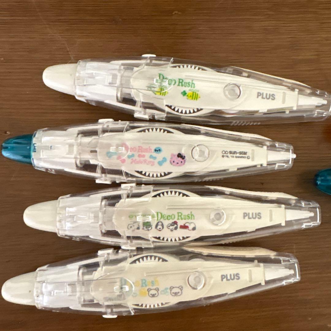 デコレーションテープ デコラッシュ テープ 6本セット サンリオキャラクター