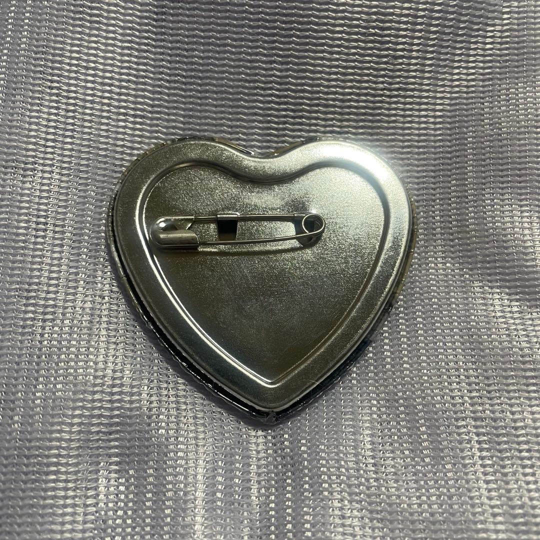 セブルス・スネイプ ハート缶バッジ