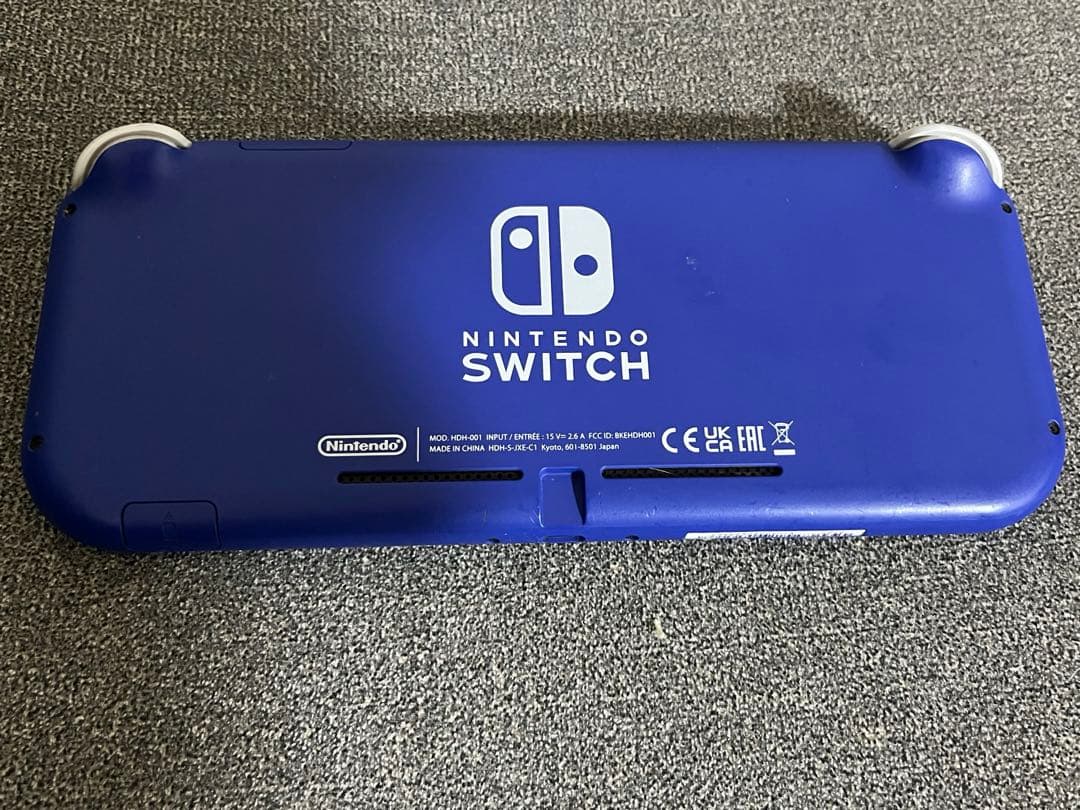 Switchライト本体　ジャンク品　ブルー