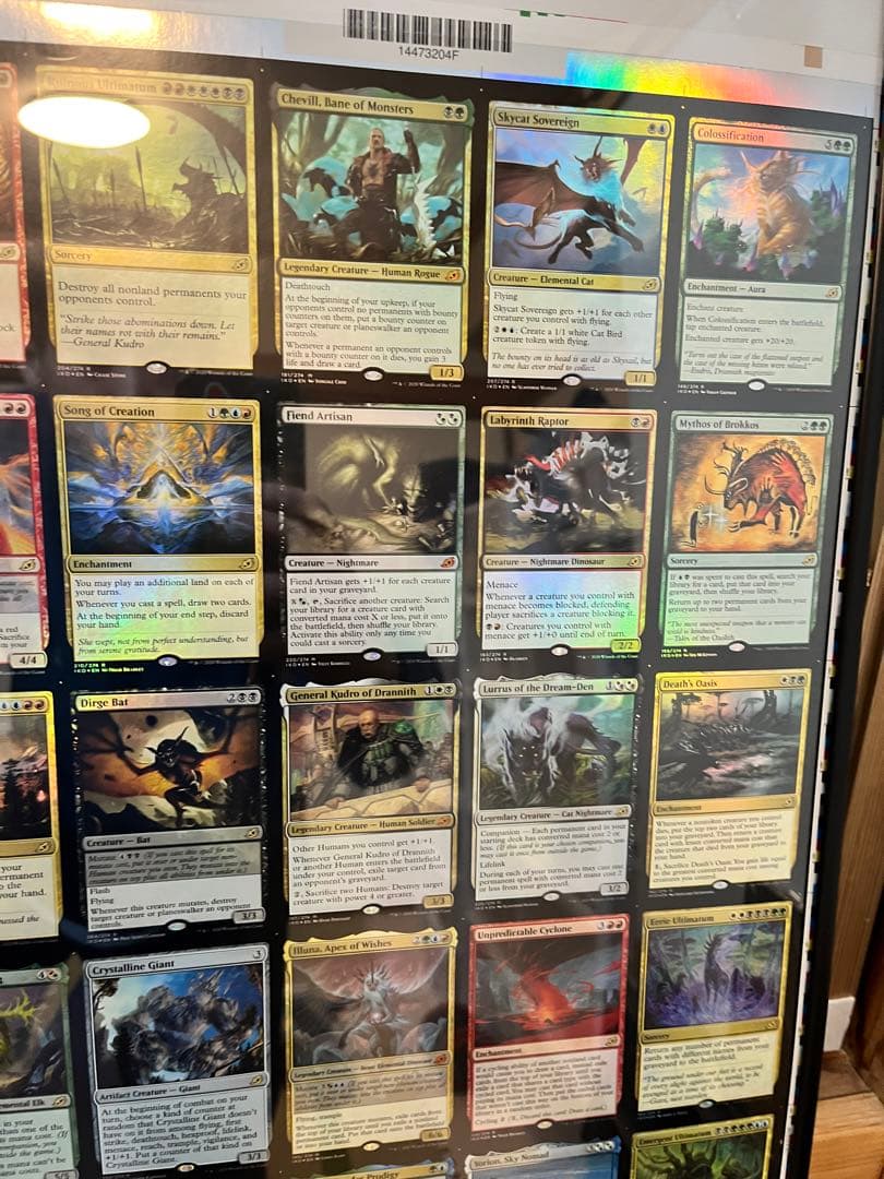 イコリア　アンカットシート　（おまけで灯争大戦アンカットシート※注意あり)