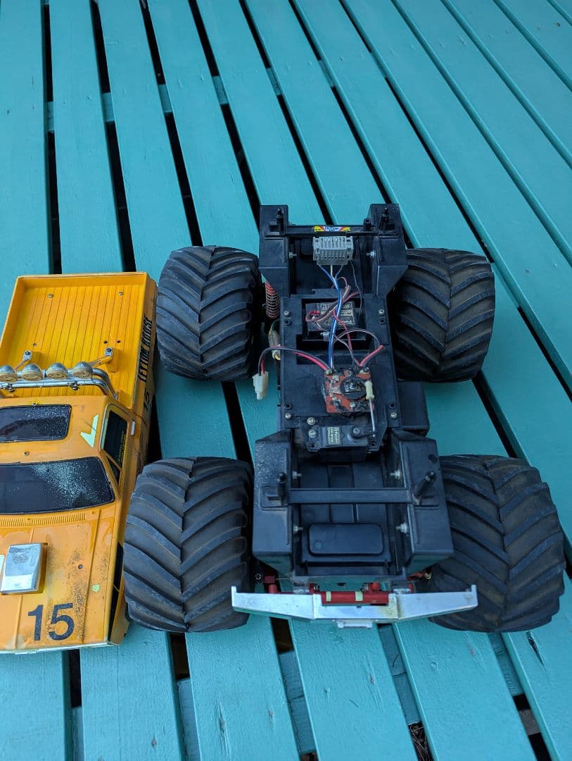 【ビックタイヤ】タミヤクラッドバスター‼️前期型。ジャンク