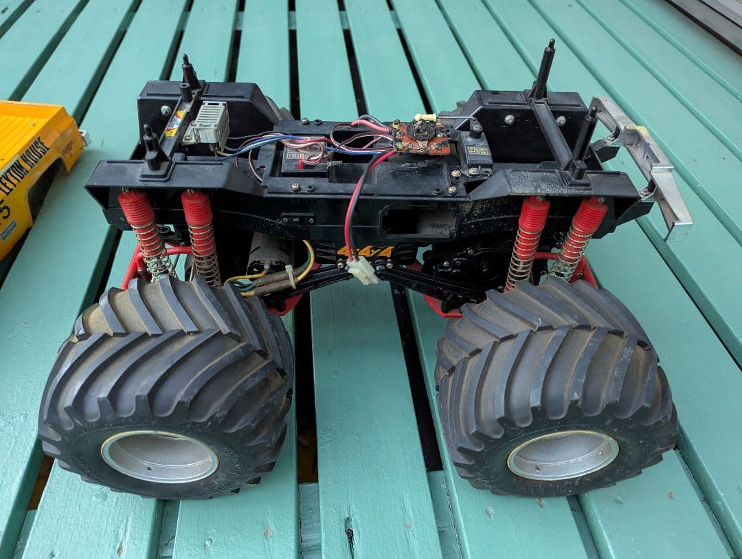 【ビックタイヤ】タミヤクラッドバスター‼️前期型。ジャンク