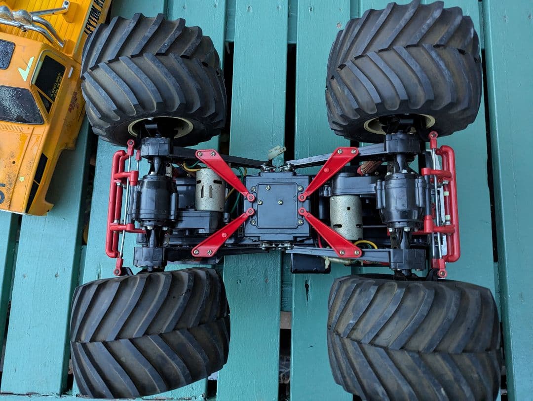 【ビックタイヤ】タミヤクラッドバスター‼️前期型。ジャンク