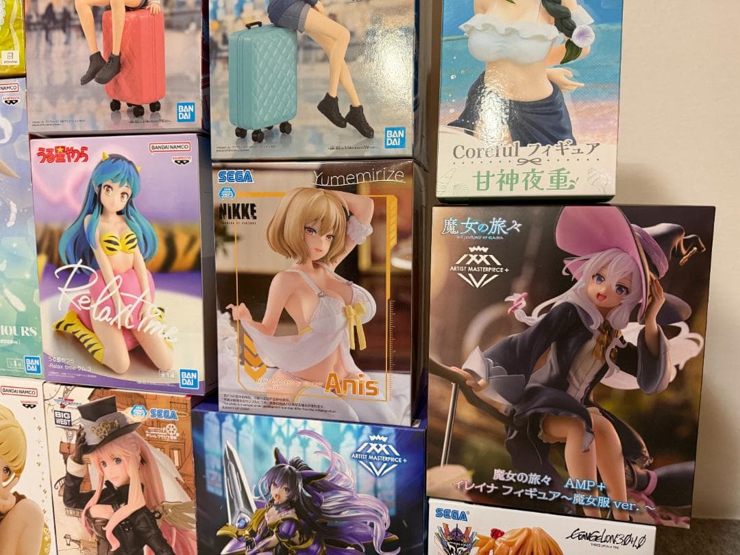 未開封 BANDAI SEGA 美少女 フィギュア 23個 まとめ売り
