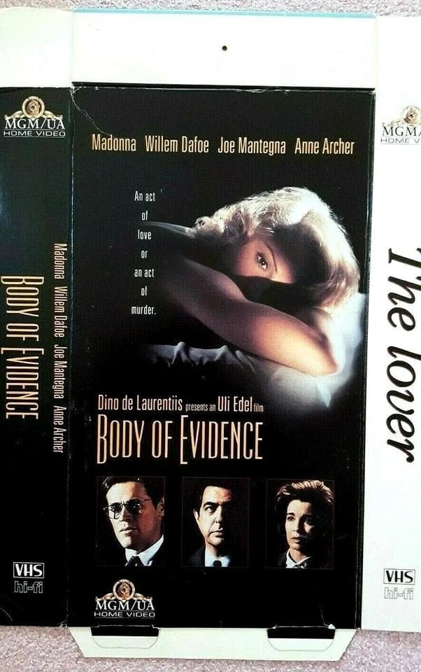 MADONNA　 Body Of Evidence　宣伝用ディスプレイ ボックス