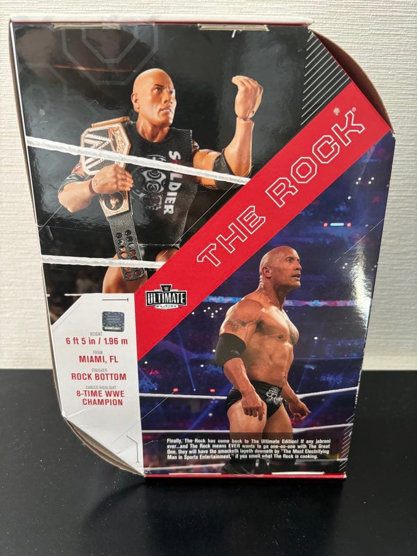 Mattel WWE Elite Ultiamte The Rock 新品