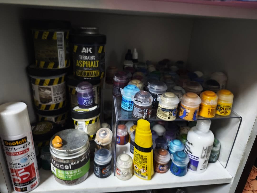 Warhammer 40,000 ティラニッドセット　塗料　ケース