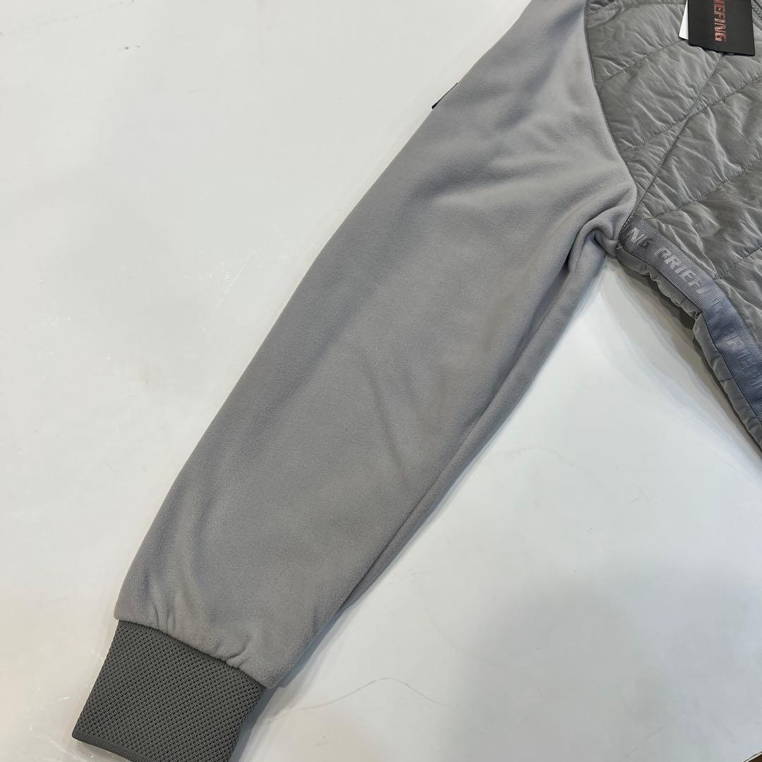 新品　BRIEFING　CE LIMONTA PADDED PARKA グレーM