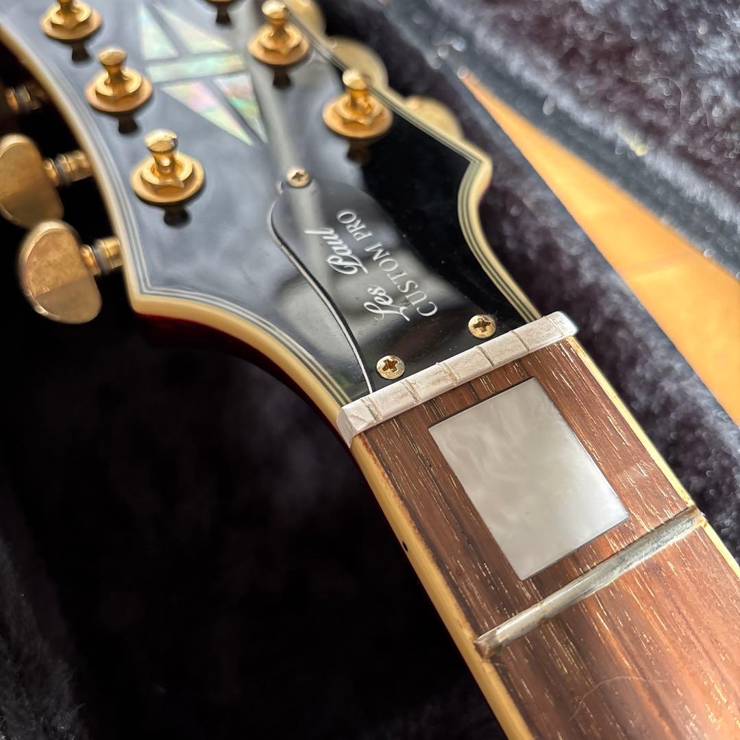 Epiphone Les Paul custom wine red ワインレッド