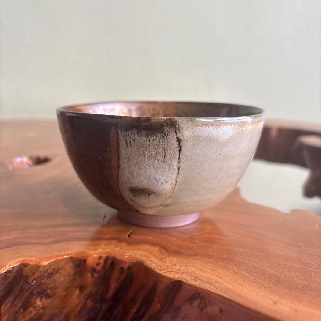 高取焼 高取八山造 宗家窯 抹茶碗 茶道具 共箱