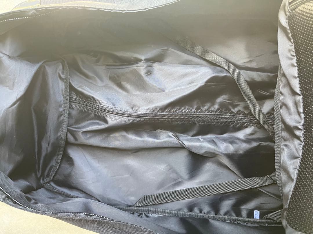 ATHLETA 遠征バッグ 黒 キャリーハンドル付き