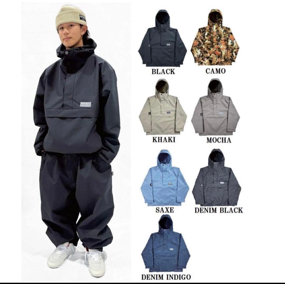 REPUBLIC&Co リパブリック スノーボードウェア　L