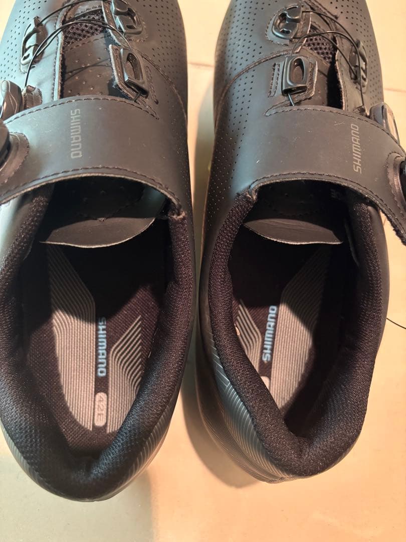 Shimano ブラック ヴィンディングシューズBOAダイヤル