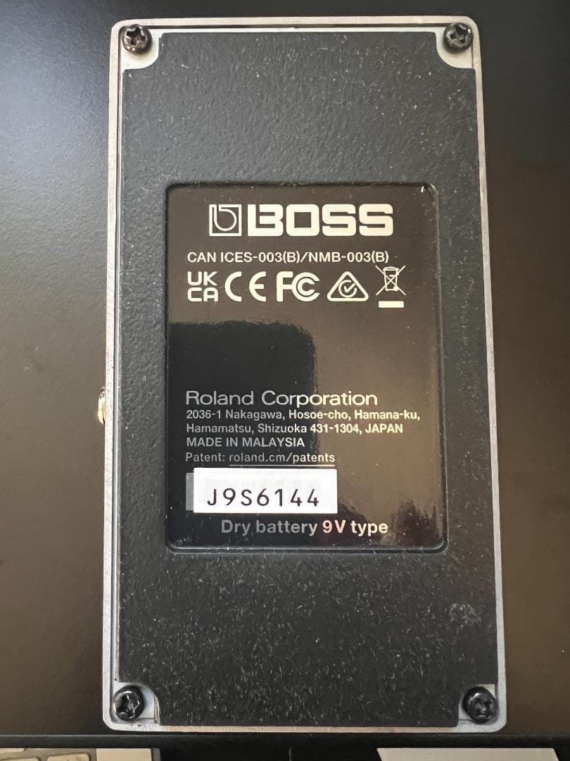 BOSS RV-6 リバーブ（美品）