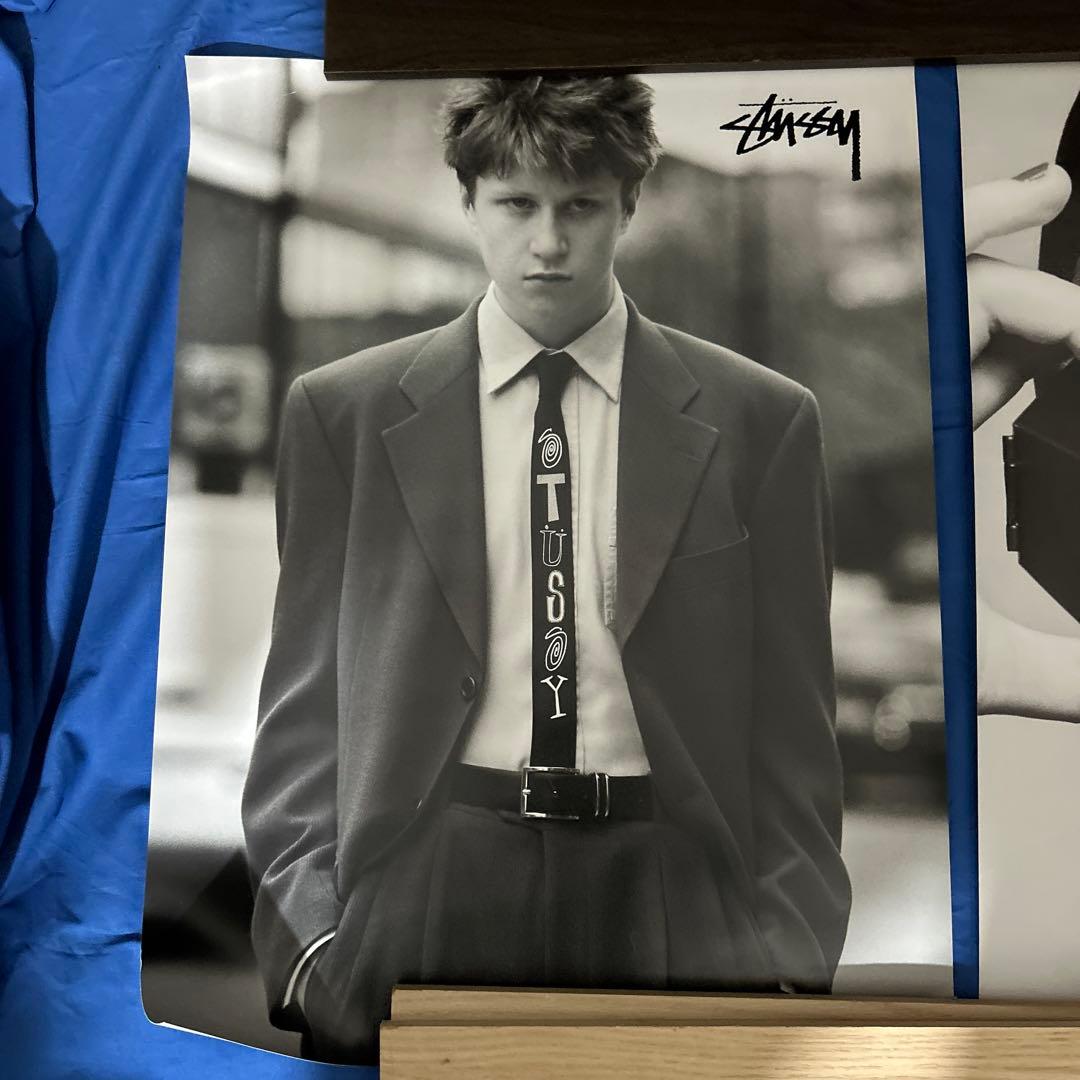 ★未使用品★ stussy シャネル ポスター 2枚　カールラガーフェルド追悼