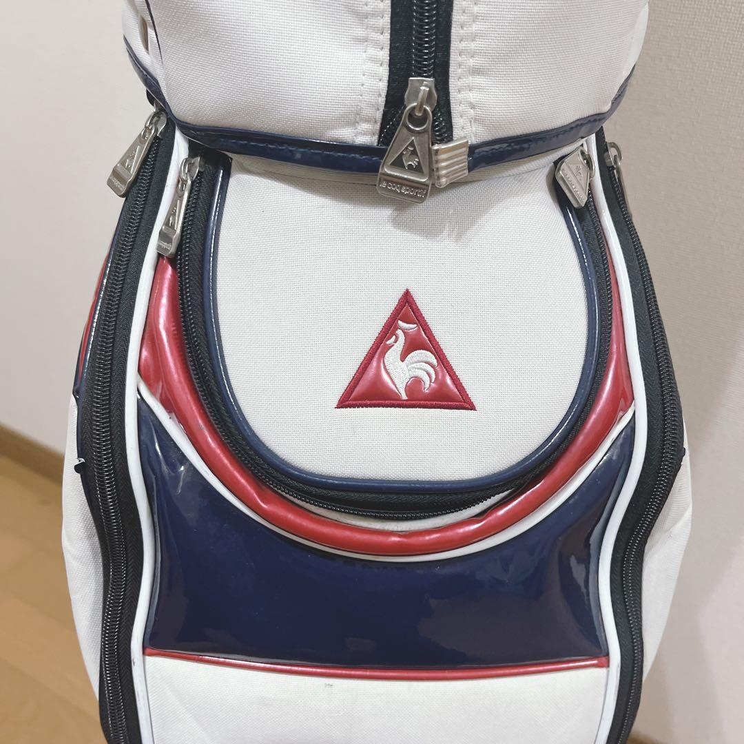 K327 lecoq sportif ホワイト キャディバック