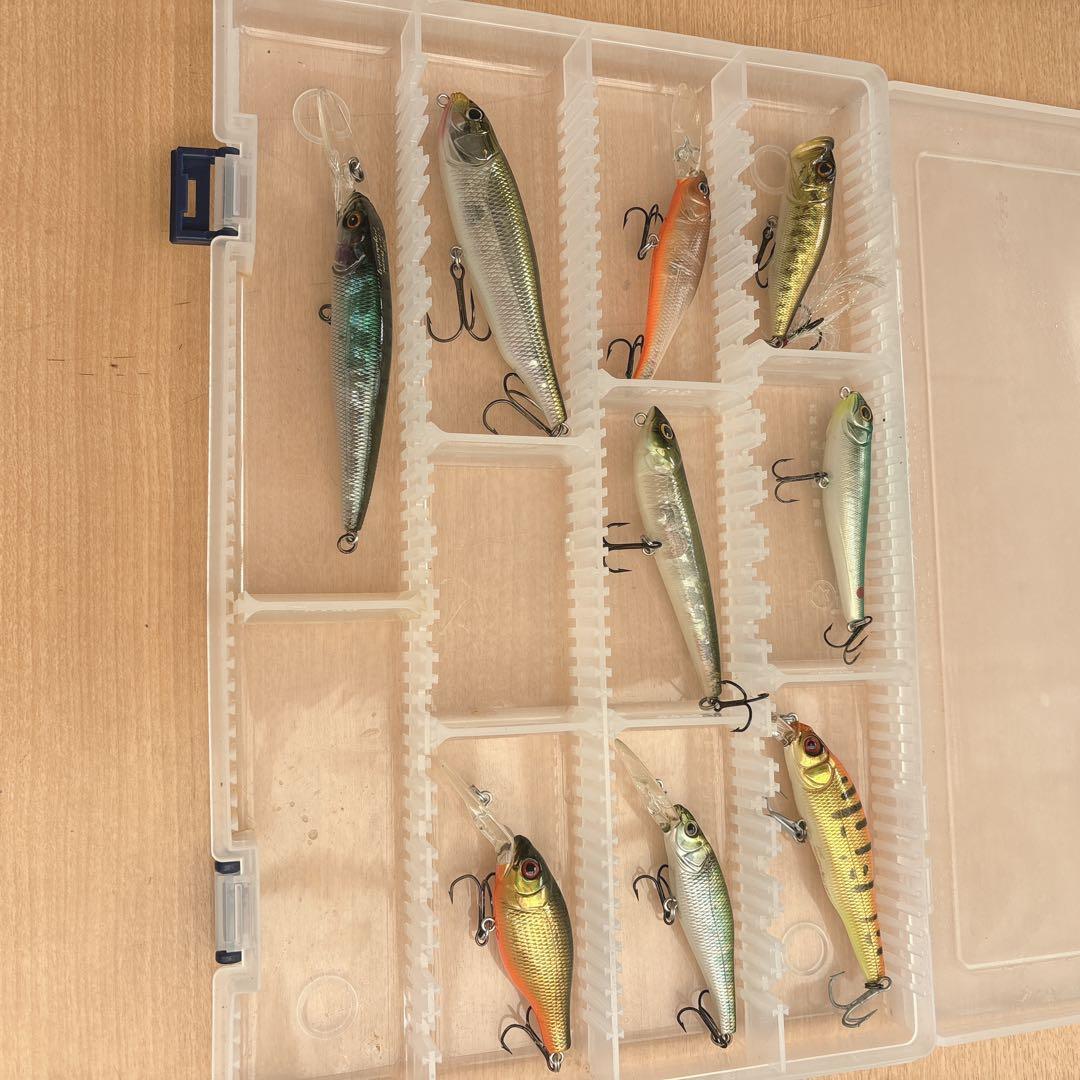 ルアー引退品 まとめ売り　ケース付き