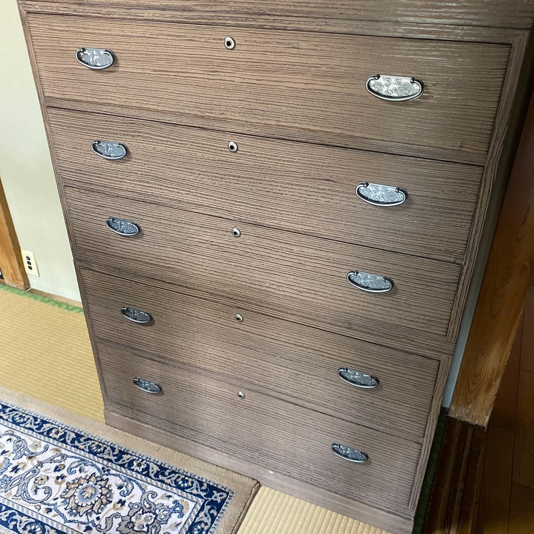 箪笥 婚礼箪笥 古道具 桐 収納家具 インテリア ②