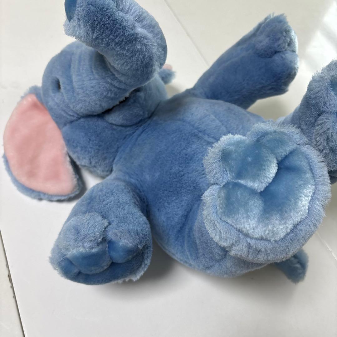 ブルーエレファント パペット ぬいぐるみ 24K プレイトーキン レア