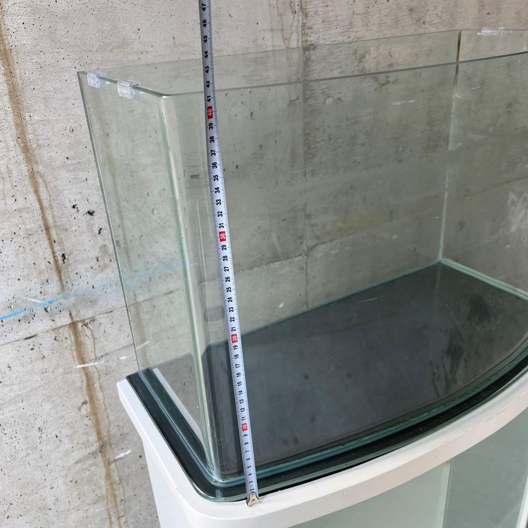 【セット・美品】ルノアール600 アクアシステム 60cm曲げガラス水槽